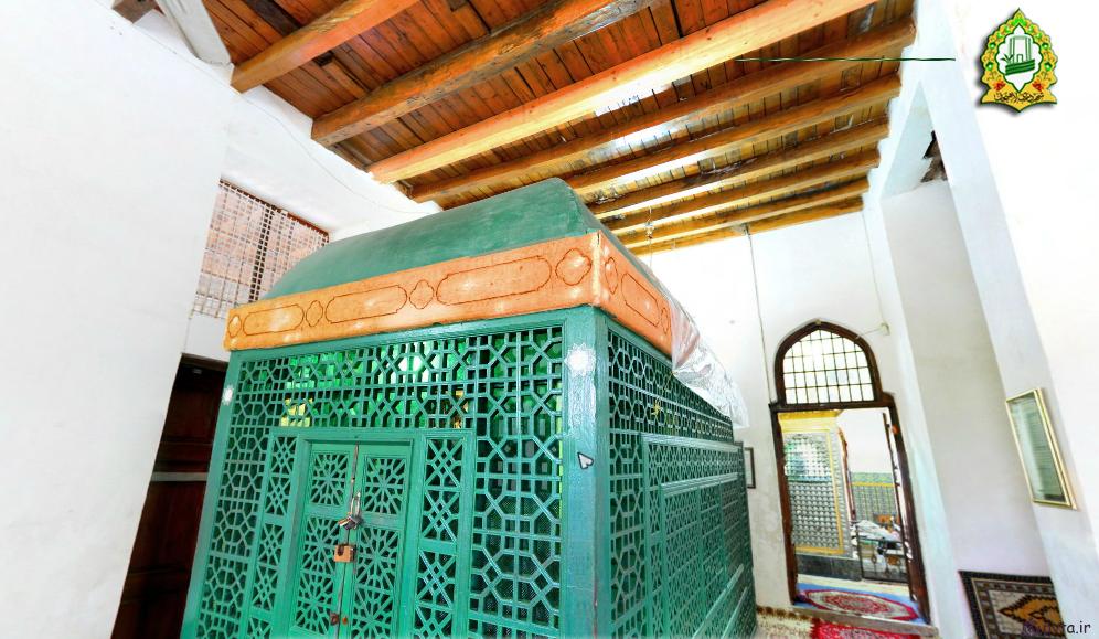 نمای درونی از آرامگاه شیخ زاهدگیلانی